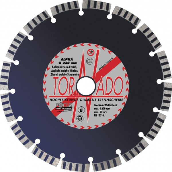 Tornado Alpha Diamant-Trennscheibe Ø 150 mm