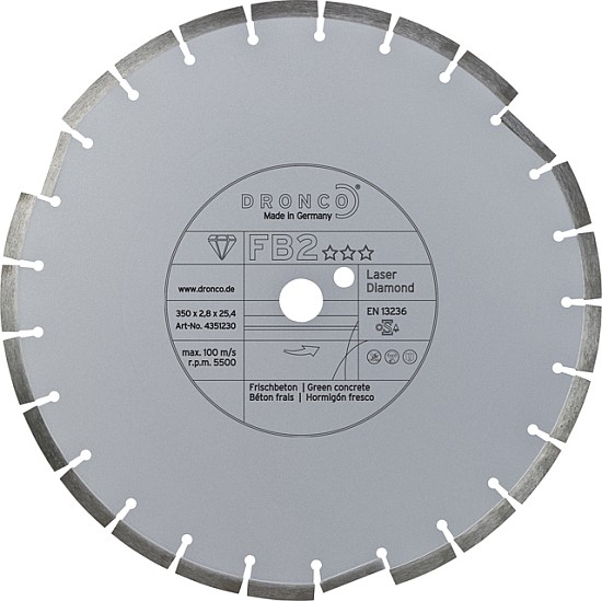 Frischbeton Diamant Trennscheibe Ø 400 mm