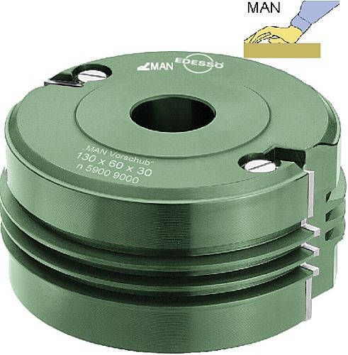 Wendeplatten Trapez-Verleimfräser Ø130 mm