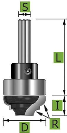 Profilfräser Ø22 mm