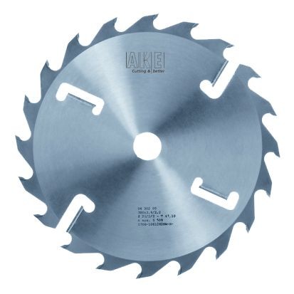 AKE Mustang Kreissägeblatt D=300 mm + 4 Räumschneiden