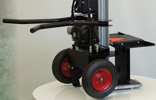 Fahrwerk mit Deichsel für XL-Spalter