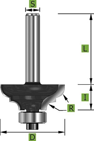 Multiprofilfräser Ø38,1 mm