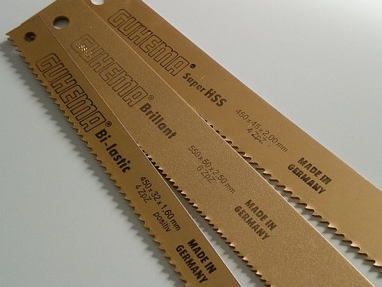 400x25x1,25 mm Bi-Metall Maschinensägeblätter