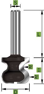 Edessö Griffleistenfräser Ø19,0 mm