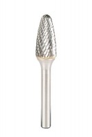 KS Tools HM Rundbogen-Frässtift Form F – 12 Mm, Hartmetall, Für Hohe Schneidleistung & Langlebigkeit