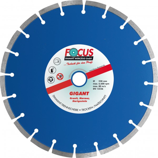 Master Gigant Diamant-Trennscheibe Ø 230 mm