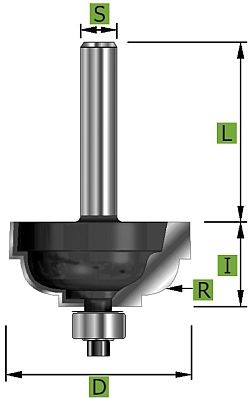 Cavettofräser Ø25,4 mm